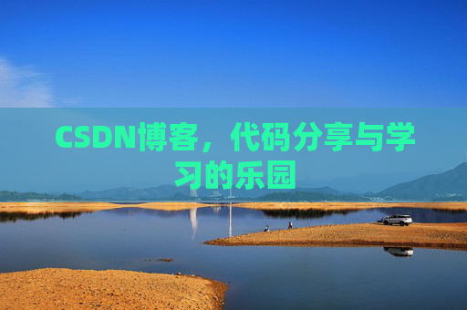 CSDN博客，代码分享与学习的乐园
